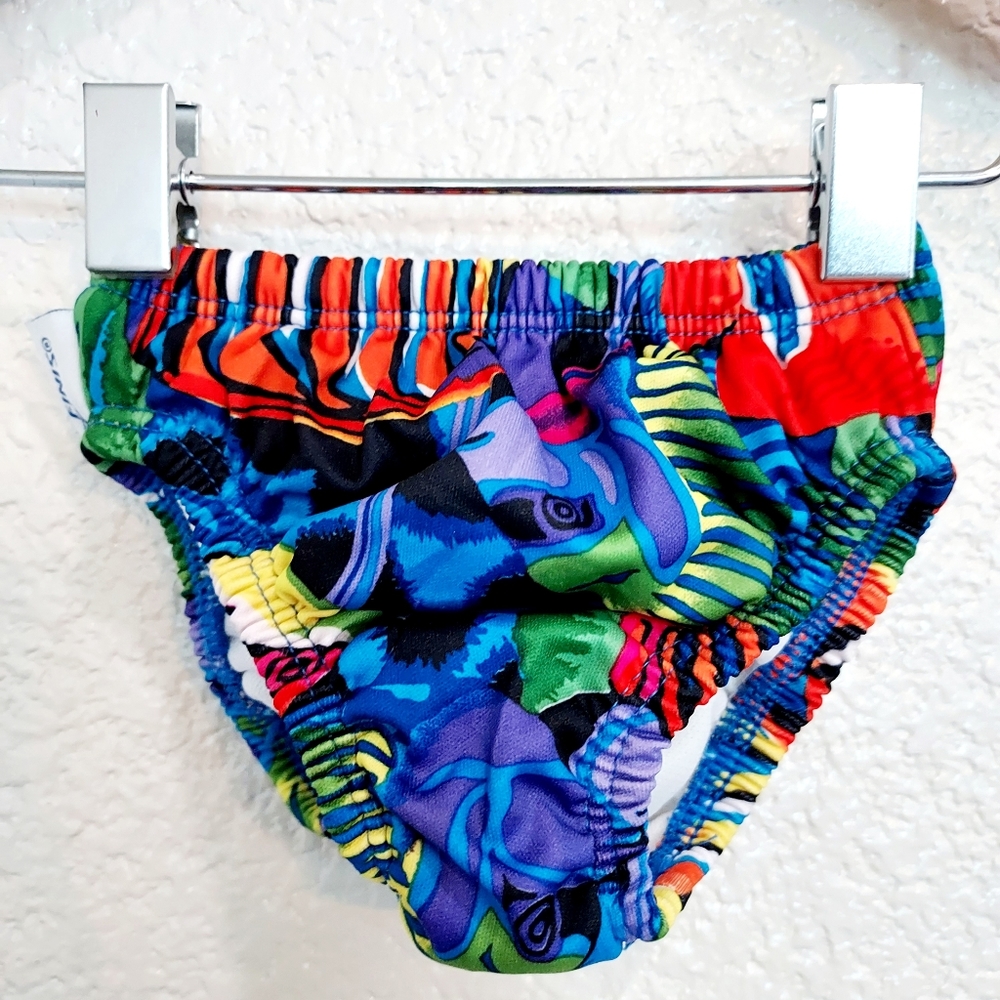 ⭐️5/$20 Finis Colorful Print Swim Cover Size 0-3 Months